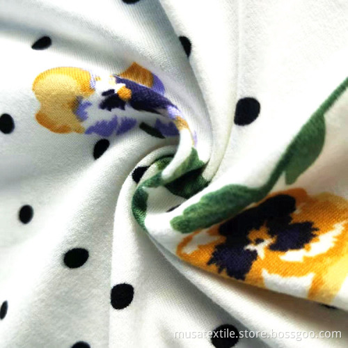 Wholesale Custom Print DBP Double Brushed Polyester Fabric